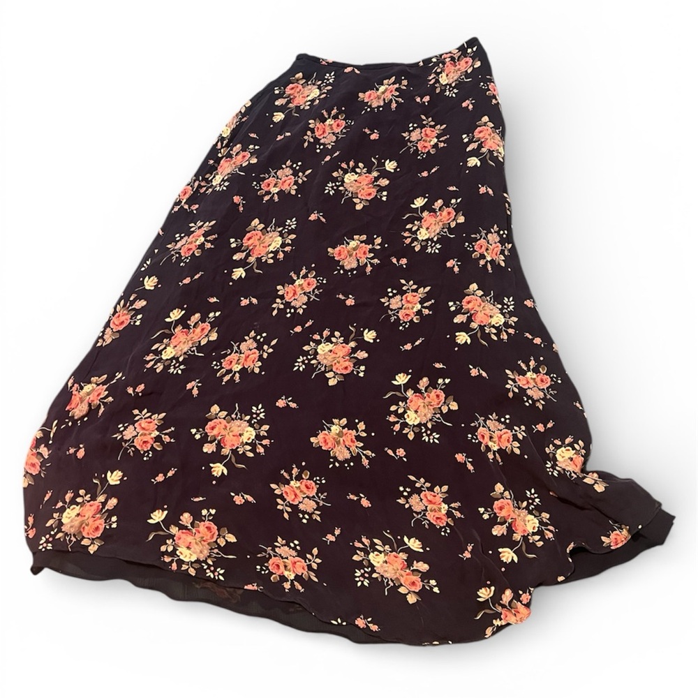 Ralph Lauren vintage Floral Maxi Skirt